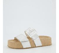 Paul Green 0077-6157-017/Pantolette für Damen, silber, Größe 38 EU / 5 UK