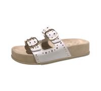 0077-6168-017/Pantolette weiss, 40.5 EU | 7 UK