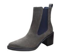 Stiefelette PAUL GREEN "Paul Green Stiefelette Veloursleder/Textil", Damen, Gr. 42,5, braun, Textil, Veloursleder, Schuhe Stiefelette (65214645-42,5) braun