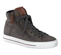 Paul Green Damen, Frauen High-Top Sneaker,schnürschuhe,high top Sneaker,Sneaker-Stiefel,mid Cut,Halbschuhe,straßenschuhe,Grau (JA),37 EU / 4 UK