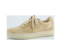 Sneaker PAUL GREEN "Paul Green Sneaker Nappaleder", Damen, Gr. 43, beige, Nappaleder, Schuhe Sneaker (94195622-43) beige