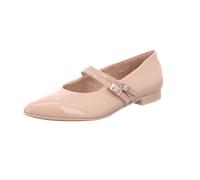 paul green Leder/Textil Ballerinas, beige, 37.5 Beige Lack