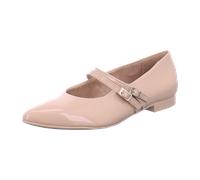 paul green Leder/Textil Ballerinas, beige, 39 Beige Lack