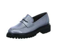 Slipper PAUL GREEN "Paul Green Slipper Leder", Damen, Gr. 40, metallic silber, Leder, Schuhe Slipper (42284331-40) metallic silber