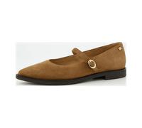 Riemchenballerina PAUL GREEN "Paul Green Ballerinas Veloursleder", Damen, Gr. 39, nut, Veloursleder, Schuhe Riemchenballerina (19749917-39) nut