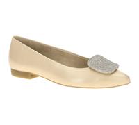Paul Green 1181-019 beige - Ballerina - Halbschuhe - Slipper für Damen - Größe 38.5