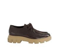 Schnürschuh PAUL GREEN "Paul Green Halbschuhe Leder", Damen, Gr. 38, moro, Leder, Schuhe Schnürschuh (83337062-38) moro