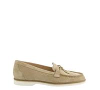 Slipper PAUL GREEN "Paul Green Slipper Veloursleder", Damen, Gr. 40,5, beige, Veloursleder, Schuhe Slipper (75346063-40,5) beige