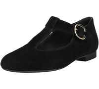 Riemchenballerina PAUL GREEN "Paul Green Ballerinas Leder", Damen, Gr. 39, schwarz, Leder, Schuhe Riemchenballerina (85715429-39) schwarz
