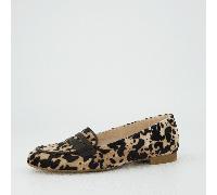 Paul Green Slipper Leder/Textil Leopard - 37