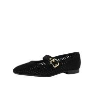 Paul Green Riemchenballerina 1213-059 Veloursleder Damen Schwarz Gr. 40,5
