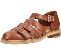Riemchensandale PAUL GREEN "Paul Green Sandalen Glattleder", Damen, Gr. 40, cognac, Glattleder, Schuhe Riemchensandale (89128149-40) cognac