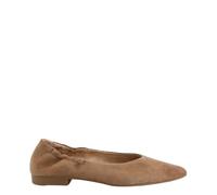 Ballerina PAUL GREEN "Paul Green Ballerinas Veloursleder", Damen, Gr. 39, hellbraun, Veloursleder, Schuhe Ballerina (68767929-39) hellbraun