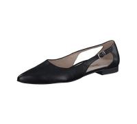 Ballerina PAUL GREEN "Paul Green Ballerinas Glattleder", Damen, Gr. 37,5, schwarz, Glattleder, Schuhe Ballerina (65547151-37,5) schwarz