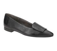 Paul Green Ballerinas schwarz Leder-Kappe 3792 - Größe 41