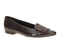 Paul Green 3792-222 dunkel-braun - Ballerina - Halbschuhe - Slipper für Damen - Größe 41