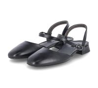 Paul Green Damen Sandalen Schwarz Glattleder, Farbauswahl:schwarz, 9999-englisch-eu-mapping:38