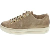 Paul Green Damen, Frauen Low-Top Sneaker,schnürer,Plateausohle,Halbschuhe,straßenschuhe,Strassenschuhe,Sportschuhe,Beige (JA),37.5 EU / 4.5 UK