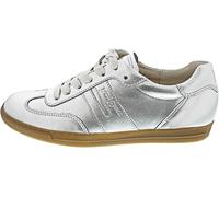 Paul Green Damen Sneaker, Frauen Low-Top Sneaker,Sportschuhe,Freizeitschuhe,Turnschuhe,Laufschuhe,schnürschuhe,schnürer,Silber (ALU),37.5 EU / 4.5 UK
