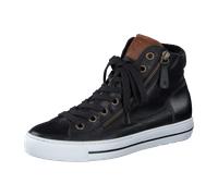 Paul Green Damen, Frauen High-Top Sneaker,schnürschuhe,high top Sneaker,Sneaker-Stiefel,mid Cut,Halbschuhe,Sportschuhe,Schwarz (Nein),36 EU / 3.5 UK