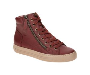 Paul Green 4024-31 bordo - sportliche Stiefelette für Damen - Größe 40.5