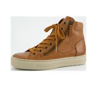 Sneaker PAUL GREEN "Paul Green Sneaker Leder", Damen, Gr. 40,5, cognac, Leder, Schuhe Sneaker (54809539-40,5) cognac
