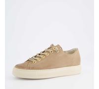 Paul Green Damen, Frauen Low-Top Sneaker,Freizeitschuhe,Turnschuhe,Laufschuhe,schnürschuhe,schnürer,Plateausohle,Beige (JA),38.5 EU / 5.5 UK