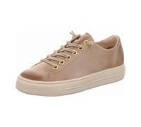 Paul Green Sneaker 4081 Damen Beige Plateausohle Schnürer Größe 40,5 EU / 7 UK