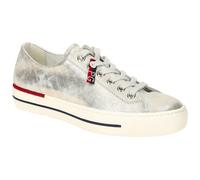 Paul Green Sneaker Leder Metallic Silber - 41