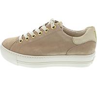 Paul Green Damen, Frauen Low-Top Sneaker,schnürer,Plateausohle,Halbschuhe,straßenschuhe,Strassenschuhe,Sportschuhe,Beige (JA),38.5 EU / 5.5 UK