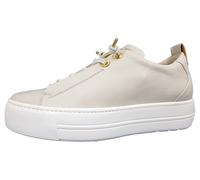 Paul Green Damen, Frauen Low-Top Sneaker,schnürer,Plateausohle,Halbschuhe,straßenschuhe,Strassenschuhe,Sportschuhe,Beige (JA),40.5 EU / 7 UK
