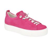Paul Green Damen SUPER Soft Pauls, Frauen Low-Top Sneaker,Sportschuhe,Freizeitschuhe,Turnschuhe,Laufschuhe,schnürschuhe,Pink (Barbie),37.5 EU / 4.5 UK