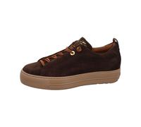 Paul Green Damen Low-Top Sneaker - Turnschuhe mit Komfort-Eva-Sohle - Damenschuhe - Alltag & Büro Sneaker Damen - Braun 44x
