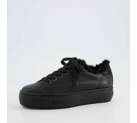 Paul Green Schnürschuhe 5171-048 Glattleder Schwarz Damen EU 39 / UK 6