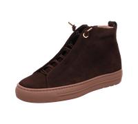 Paul Green 5283-128 Moro (Dunkelbraun) - sportlicher Schnürschuh - Damenschuhe Modische Stiefelette / Boots, Braun, leder (samtziege) für Damen, braun, Größe 37 EU / 4 UK