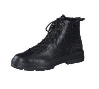 0078-5287-078/Schnürstiefelett Schwarz