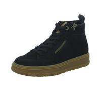 Paul Green Damen, Frauen High-Top Sneaker,Strassenschuhe,Sportschuhe,Freizeitschuhe,Turnschuhe,Laufschuhe,schnürschuhe,Schwarz (Black/SISAL),40.5 EU / 7 UK