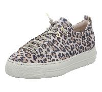 Paul Green Damen, Frauen Low-Top Sneaker,straßenschuhe,Strassenschuhe,Sportschuhe,Freizeitschuhe,Turnschuhe,Leopard-Muster (JA),40 EU / 6.5 UK