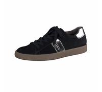 Paul Green Damen Pauls, Frauen Low-Top Sneaker,Halbschuhe,straßenschuhe,Strassenschuhe,Sportschuhe,Freizeitschuhe,Schwarz (Black/Titan),38.5 EU / 5.5 UK