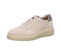 Paul Green Damen Low Sneaker Beige Glattleder, Farbauswahl:beige, 9999-englisch-eu-mapping:38.5