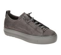 Paul Green Low-Top Sneaker Damen 5417-076 - Wechselfußbett für Einlagen - Schicke Sportschuhe City - Damen Schuhe Schnürer - Grau 08x