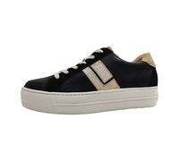 Paul Green Damen, Frauen Low-Top Sneaker,Plateausohle,Halbschuhe,straßenschuhe,Strassenschuhe,Sportschuhe,Freizeitschuhe,Schwarz (JA),41 EU / 7.5 UK