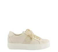 Paul Green Sneaker Schuhe beige gold Glitter 5430 - Größe 42