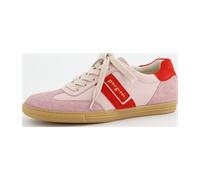 Sneaker PAUL GREEN "Paul Green Sneaker Veloursleder", Damen, Gr. 41, rosa, Veloursleder, Schuhe Sneaker (31907026-41) rosa
