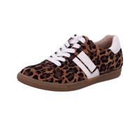 Sneaker PAUL GREEN "Paul Green Sneaker Leder", Damen, Gr. 40, braun (braun, beige), Leder, Schuhe Sneaker (24445210-40) braun, beige