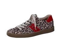 Paul Green Sneaker Damen 5464-137 Rauleder Leopard-Muster Braun Größe 36,5