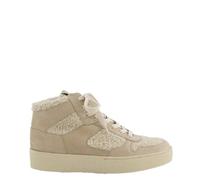 Sneaker PAUL GREEN "Paul Green Sneaker Nubukleder", Damen, Gr. 37,5, beige, Nubukleder, casual, Schuhe (47740111-37,5) beige
