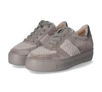 Paul Green 5487-00 Schnürhalbschuh Rauleder Damen in grau