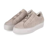 Paul Green 5529-009 Damen Plateau Sneaker Rauleder in Gruen - Gr. 40