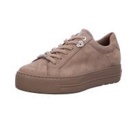 Plateausneaker PAUL GREEN "Paul Green Sneaker Nubukleder", Damen, Gr. 37,5, beige, Nubukleder, Schuhe Plateausneaker (11273839-37,5) beige